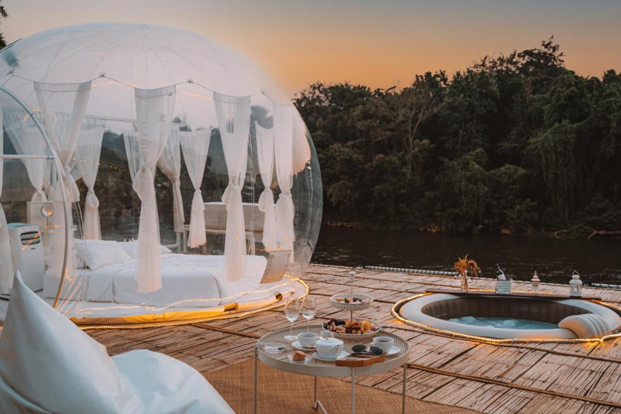 The Three Bubble Houses ไทรโยค ภายนอก รูปภาพ